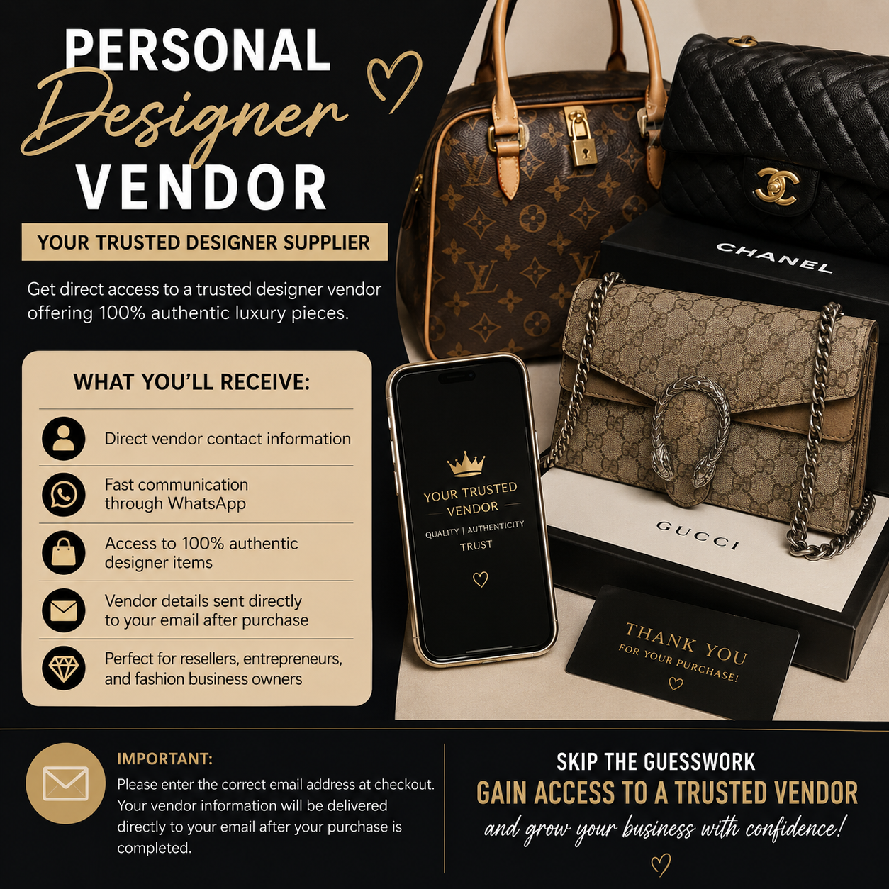 Premium Rich Girl Melt Personal Designer Vendor
